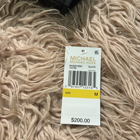 NWT Michael Kors Diamond Quilted Front Snap Barn Jacket - Picture 8 of 14